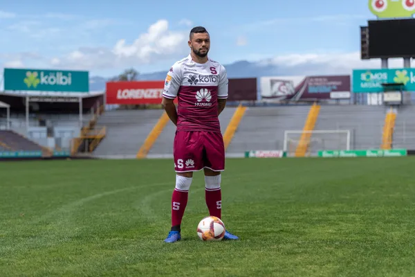 John Jairo Ruiz en su segunda etapa con Saprissa.