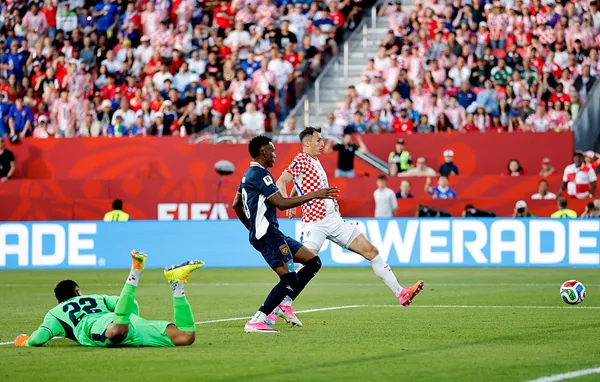 Budimir llegó para empujarla por el segundo palo y enterrar la ilusión de Panamá (Getty Images).