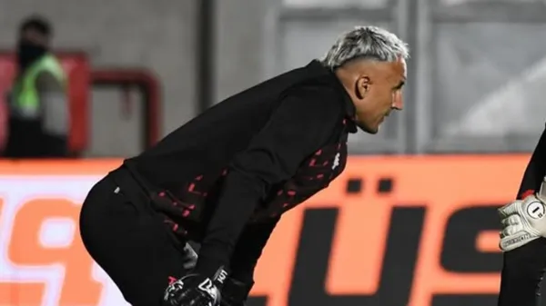 Keylor Navas se fue mal de Newell's.