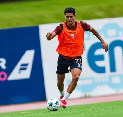 Luis Palma viajó a Islandia y se prepara para su debut en Champions League. (