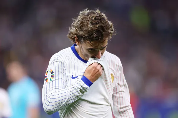 Antoine Griezmann dio un paso al  costado de la selección gala en 2024 (Getty Images).