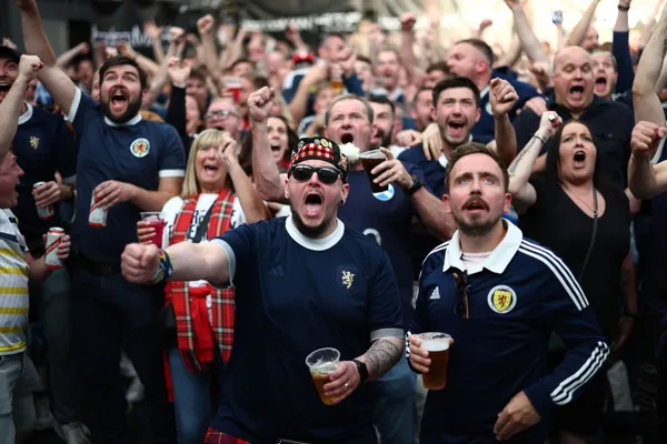 Escocia regresó a un Mundial tras 28 años y su afición se hizo sentir (Getty Images).