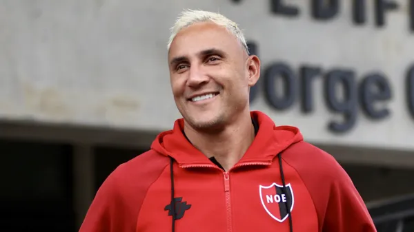 Keylor Navas se siente bien en Rosario (Newell´s).