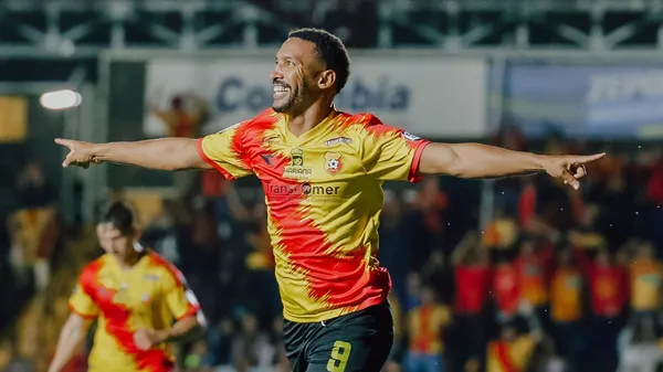 Marcel Hernández, pletórico de gol, marcó por última vez en el 3-3 con Saprissa. (