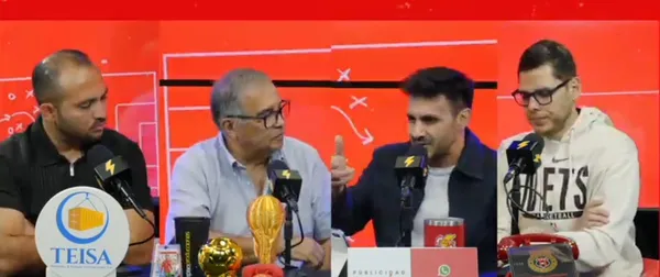 Roberto Artavia habló con los periodistas Josué Quesada, Anthony Porras y Diego Obando en Teléfono Rojo. (