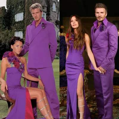 La publicación de David Beckham junto a su esposa.