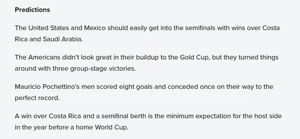 Bleacher Report no tuvo piedad con Costa Rica.