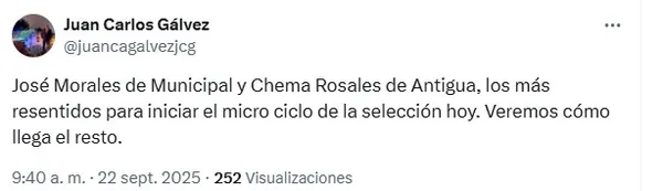 La información de Juan Carlos Gálvez.