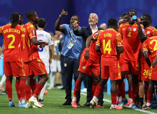 Congo, con Sébastien Desabre, le empató a Portugal en la primera fase. (Getty Images)