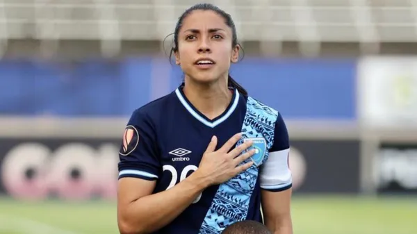 Ana Lucía Martínez es una de las máximas referentes del fútbol de Guatemala (