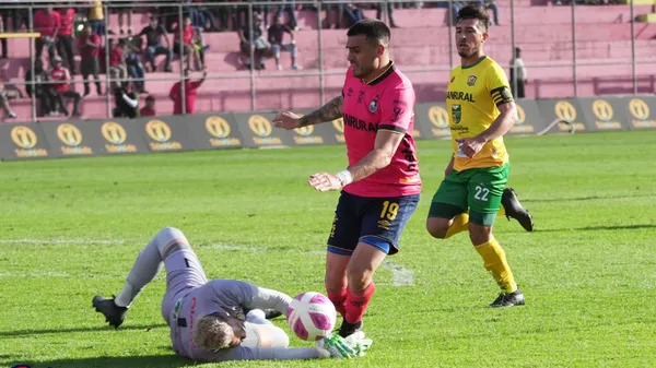 En su regreso al club, Rocca generó un penal y lo cambió por gol. (