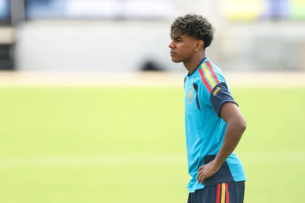 Lamine Yamal todavía no está 100% recuperado de su lesión (Getty Images).