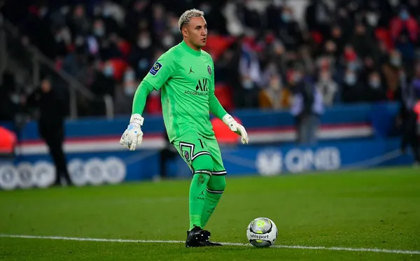 Keylor Navas con el PSG