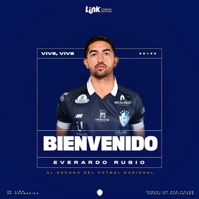 Cartaginés anunció a Everardo Rubio.