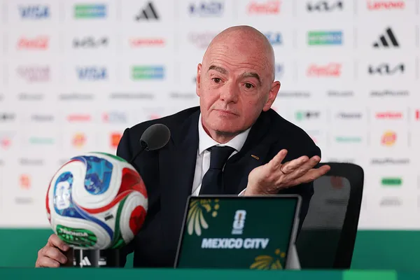 Infantino no perdonó a los detractores del Mundial 2026 (Getty Images).