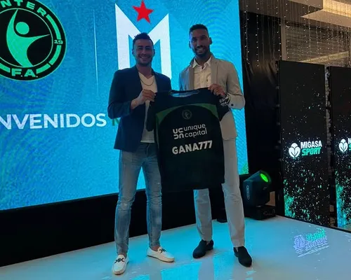 El nuevo uniforme del Inter FA (Instagram).