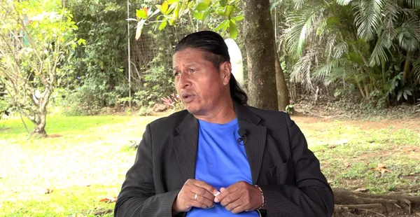 Mincho Mayorga durante la entrevista con Tiempo Extra Radio. (