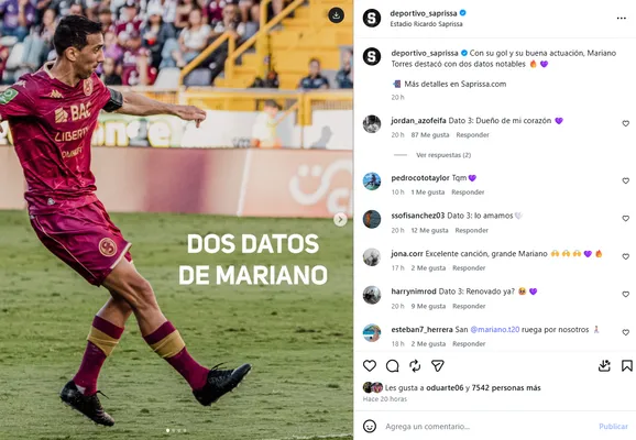 Todos en el Monstruo celebran la oficialización que hizo el club sobre el gran ídolo.