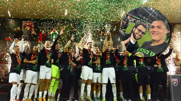 Jurguens Montenegro salió campeón con el KF Egnatia de Albania. (