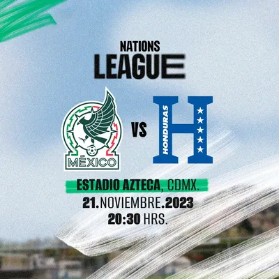 México recibirá a Honduras en el Estadio Azteca.