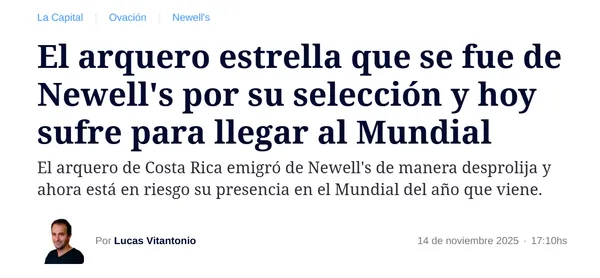 (La Capital).