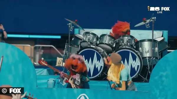 Los Muppets tocaron "Seven Nation Army", de The White Satripes. (
