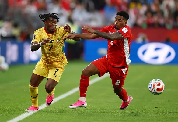 Panamá cayó por la mínima ante Ghana en Toronto (Getty Images).