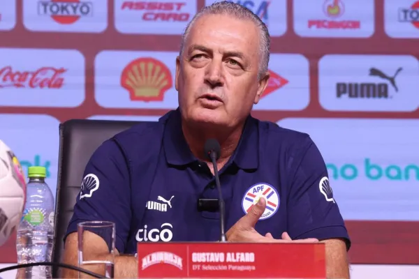Gustavo Alfaro - Selección de Paraguay 