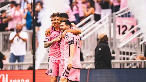 Lionel Messi llegó a 14 goles en 17 partidos con las Garzas frente a Orlando. (