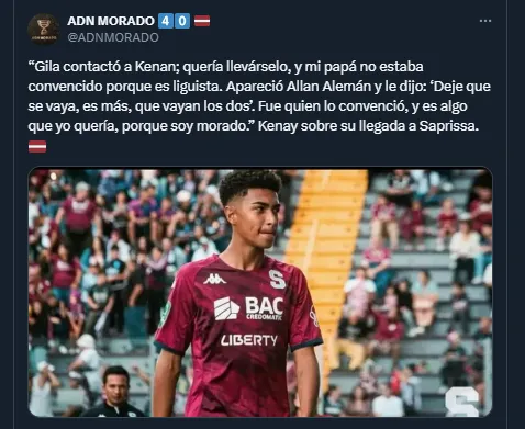  Kenay Myrie - Deportivo Saprissa