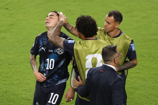 Miguel Almiron sufrió una expulsión nunca antes vista (Getty Images).