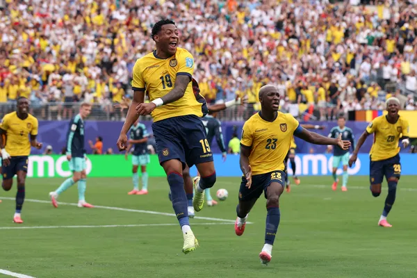 Gonzalo Plata anotó un gol histórico para el fútbol ecuatoriano (Getty Images).