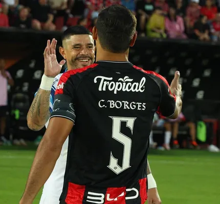 Santa Ana le sacó un empate a Alajuelense en el Morera (Twitter).