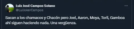 Aficionados de Alajuelense en redes sociales 