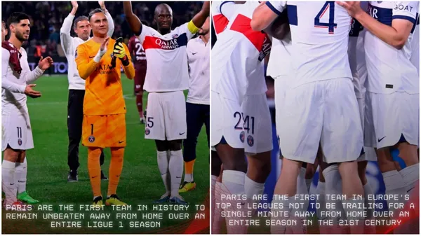 Las dos estadísticas destacadas del PSG. (