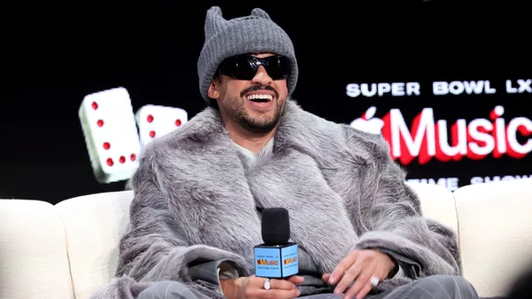 Bad Bunny estará a cargo del show de medio tiempo. (Getty Imiages)