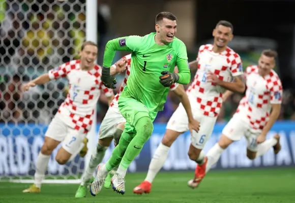 El arquero croata ya sabe lo que es hacer historia en una Copa del Mundo (Getty Images).
