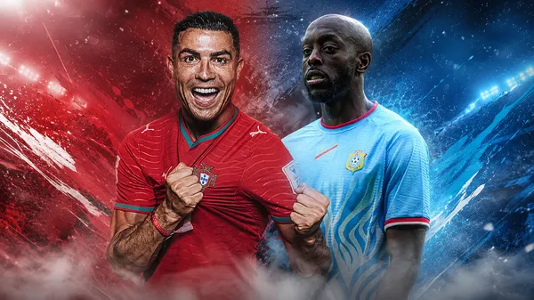 Cristiano le gana a todo Congo.