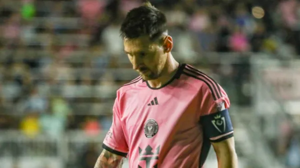 Lionel Messi se lesionó jugando en el Inter Miami. (