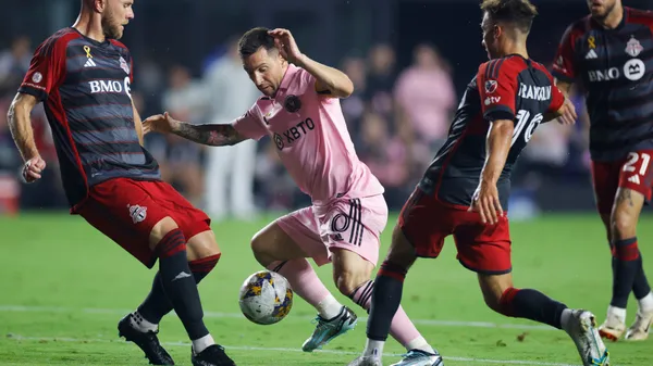 Toronto FC enfrentando al Inter Miami de Lionel Messi (