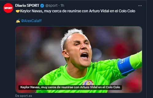 Diario Sport - Keylor Navas