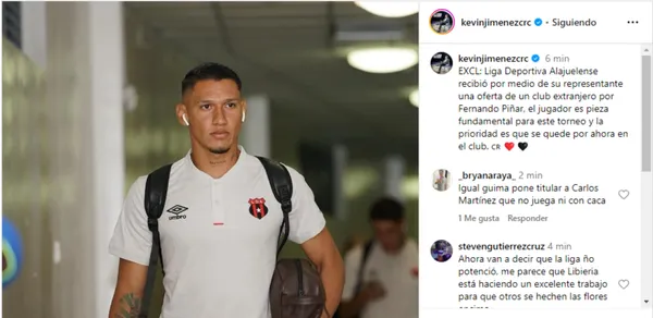 Fernando Piñar es buscado desde el exterior.