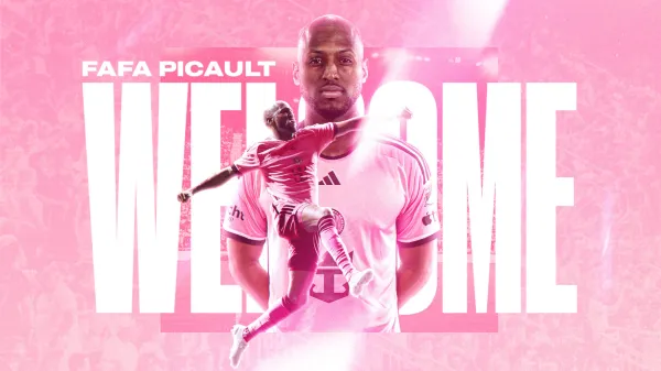 La imagen de presentación que publicó el Inter Miami en sus redes sociales.