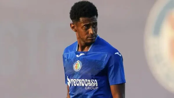 Choco Lozano jugando para Getafe - El Gol Digital