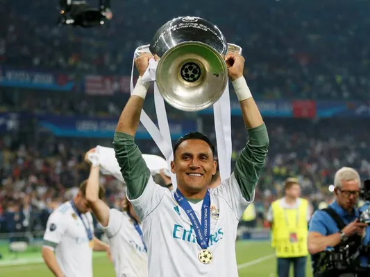 Keylor Navas - Champions con Real Madrid
