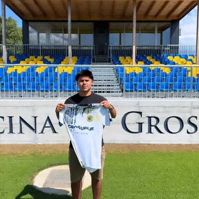 Eddy Paiz como nuevo refuerzo del Brinje Grosuplje.