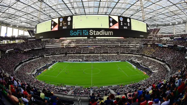 El SoFi Stadium, que cuenta con capacidad para 70 mil espectadores, también será la sede del Mundial 2026 y los Juegos Olímpicos 2028. (