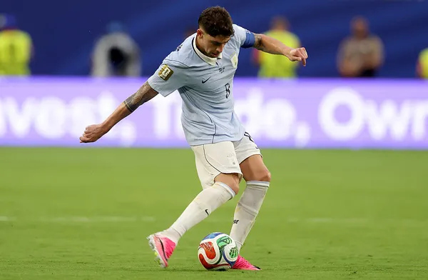 Los charrúas no pudieron ganarle a Arabia Saudita (Getty Images).