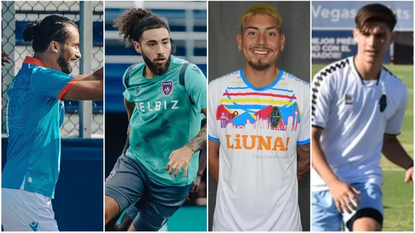 Sorto y Rivas juegan en Miami FC. Ríos y Romero en Las Vegas.