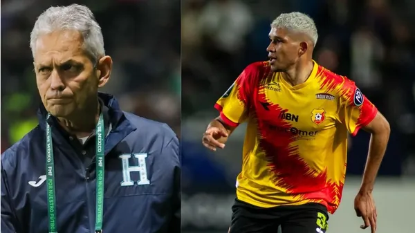 Reinaldo Rueda por fin convocó a Getsel Montes a la selección de Honduras.